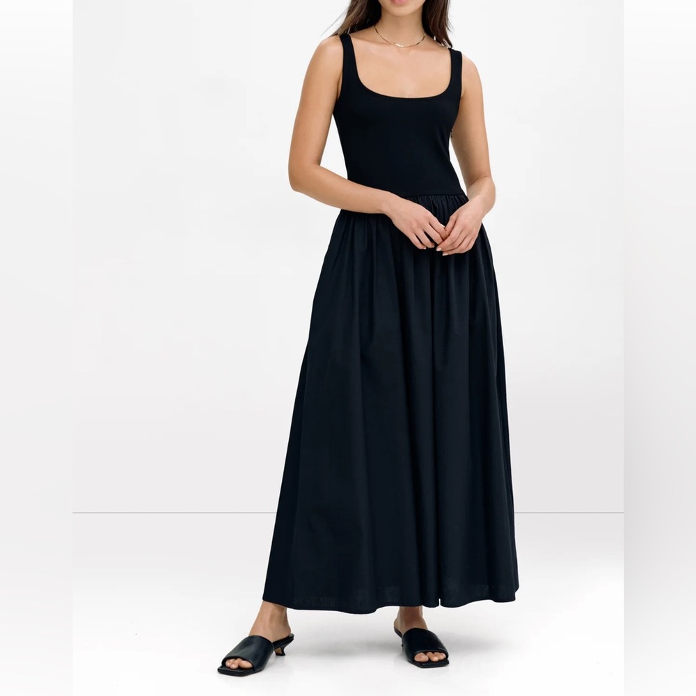 Elegant Black Maxi Dress by Marcella